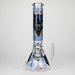 13.5 " JJ WOLF GLOW IN THE DARK GLASS BONG [LL036] Glass Bong JJ Distribution