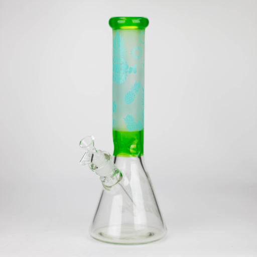 COBRA | 13.5" sandblasted pineapple 7 mm glass bong [LL023] Glass Bong JJ Distribution