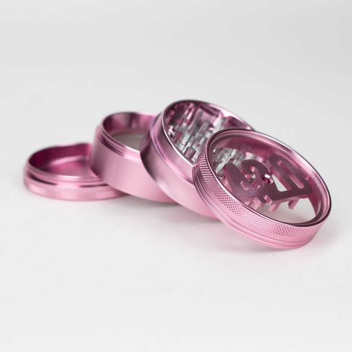 Z2.5" aluminum grinder 4 layers with 420 design [GA11] Regular Grinder 777 Smoke