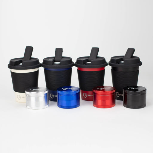 Wholesale Pipe Mug with Built-In Smoking Bowl | High-Margin 420 Gift Item Resin · Silicone · Plastic Bong OPSEC Mug