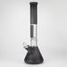 NG | 18 inch 7mm Sandblasted Metallic Beaker [L732] Glass Bong High-End Brands Glass C