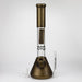 NG | 18 inch 7mm Sandblasted Metallic Beaker [L732] Glass Bong High-End Brands Glass