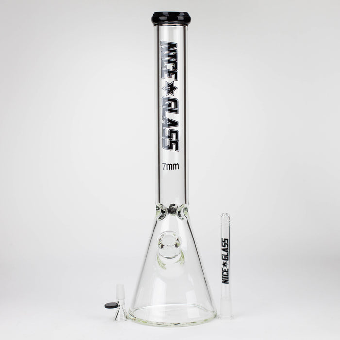 NG | 18 inch 7mm Beaker [GX006A-7] Glass Bong High-End Brands Glass