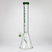 NG | 18 inch 7mm Beaker [GX006A-7] Glass Bong High-End Brands Glass GREEN
