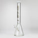 NG | 18 inch 7mm Beaker [GX006A-7] Glass Bong High-End Brands Glass WHITE