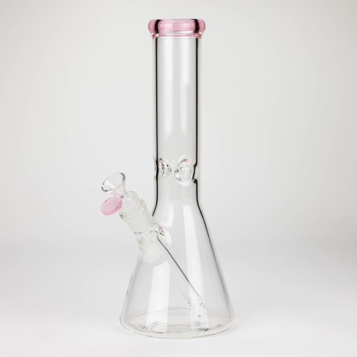 12 inch No Logo Beaker [BTBK12] Glass Bong ONE Pink