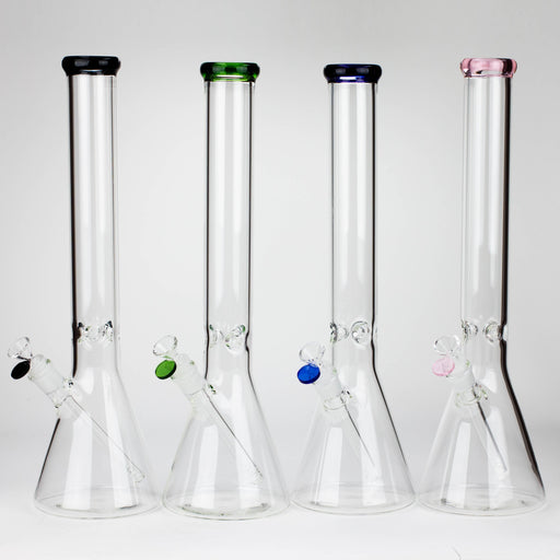 18 inch No Logo Beaker [BTBK18] Glass Bong ONE