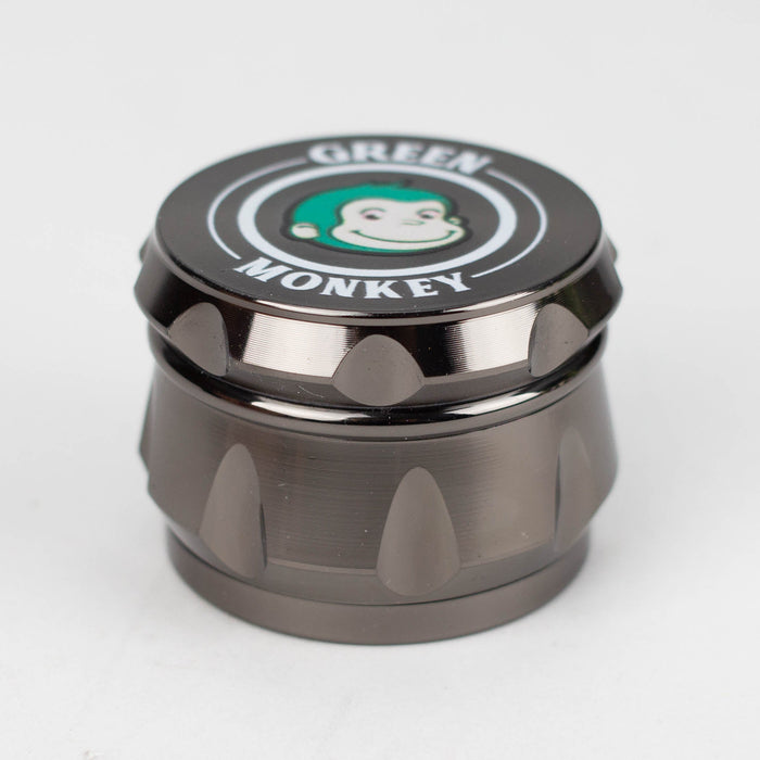 Green Monkey | Baboon Crown Grinder - 50MM Regular Grinder Cannatron Gunmetal