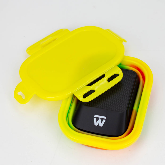 Truweigh | Mini Crimson Collapsible Bowl 100G X 0.01G Scale Cannatron