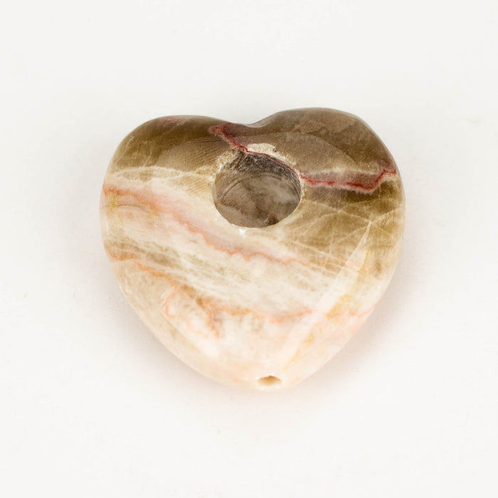 2" Onyx stone Pipe Pack of 5 [HEART]