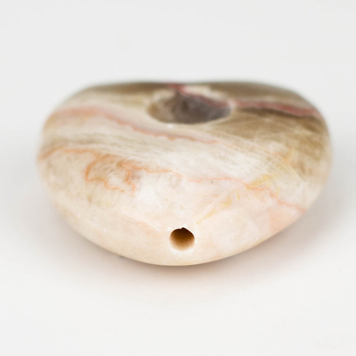 2" Onyx stone Pipe Pack of 5 [HEART] Quartz · Stone Pipe Marbalia