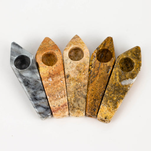 3" Onyx stone Pipe Pack of 5 [Jewel] Quartz · Stone Pipe Marbalia