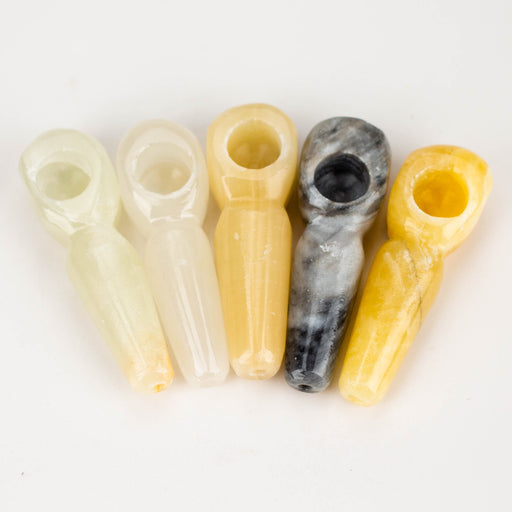 3" Onyx stone Pipe Pack of 5 [O-C] Quartz · Stone Pipe Marbalia