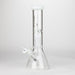 Genie | 12" Genie-Tree arms color accented glass water bong [NS104] Glass Bong ONE White