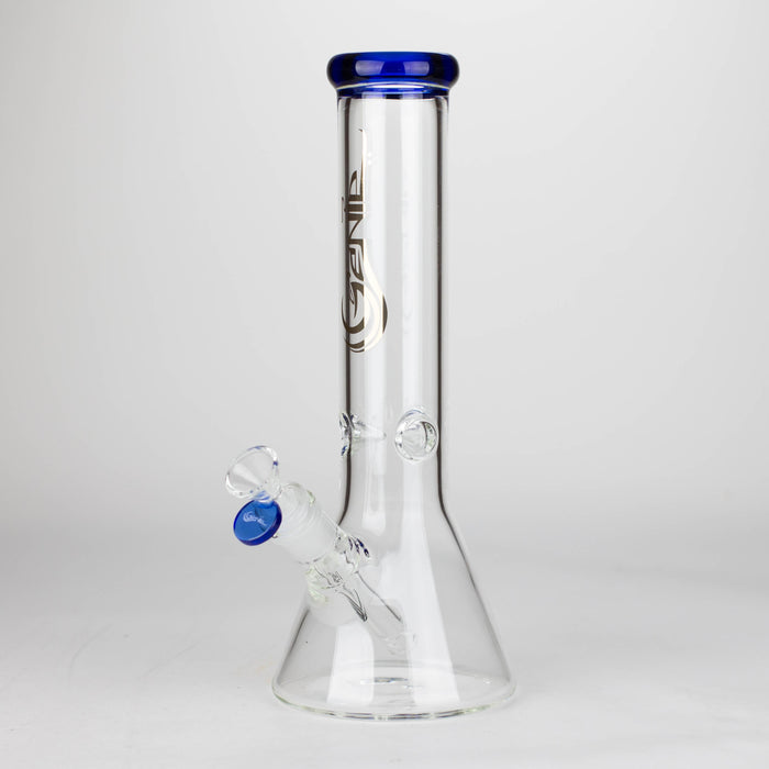 Genie | 12" Genie Classic beaker glass water bong [NSP105] Glass Bong ONE Blue