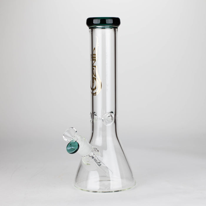 Genie | 12" Genie Classic beaker glass water bong [NSP105] Glass Bong ONE Teal