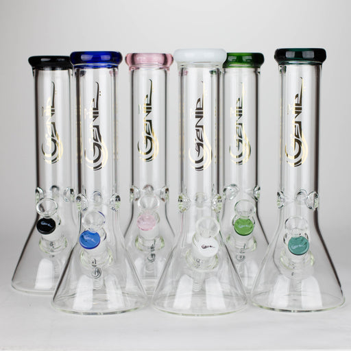 Genie | 12" Genie Classic beaker glass water bong [NSP105] Glass Bong ONE