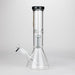 Genie | 12" Genie-Tree arms color accented glass water bong [NS104] Glass Bong ONE