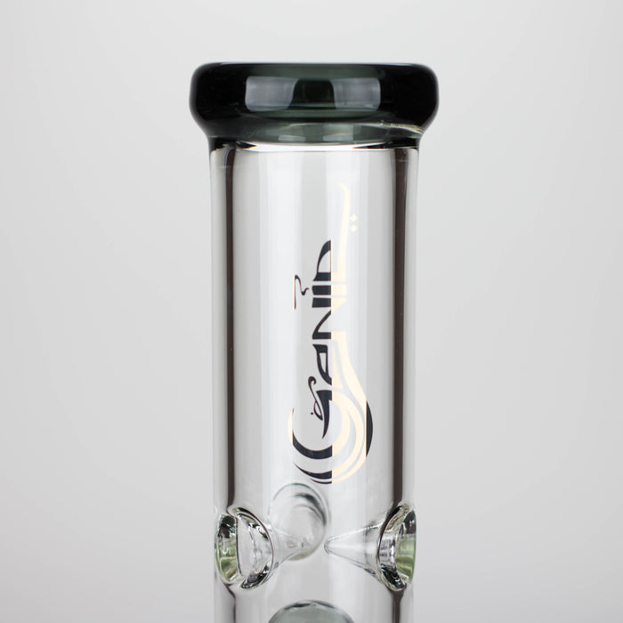 Genie | 12" Genie-Tree arms color accented glass water bong [NS104] Glass Bong ONE