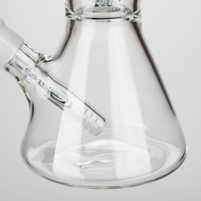 Genie | 12" Genie-Tree arms color accented glass water bong [NS104] Glass Bong ONE