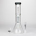Genie | 12" Genie-Tree arms color accented glass water bong [NS104] Glass Bong ONE