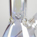 8" Electroplated Beaker Glass bong Glass Bong Super Supplys Inc