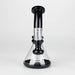 Z7" 2-in-1 Color accented Rig with perc (Banger and Bowl Included) Glass Rig 777 Smoke