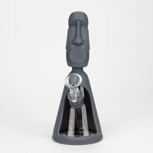 8" Resurrected stone statue water pipe [H262] Resin · Silicone · Plastic Bong YHS Smoke