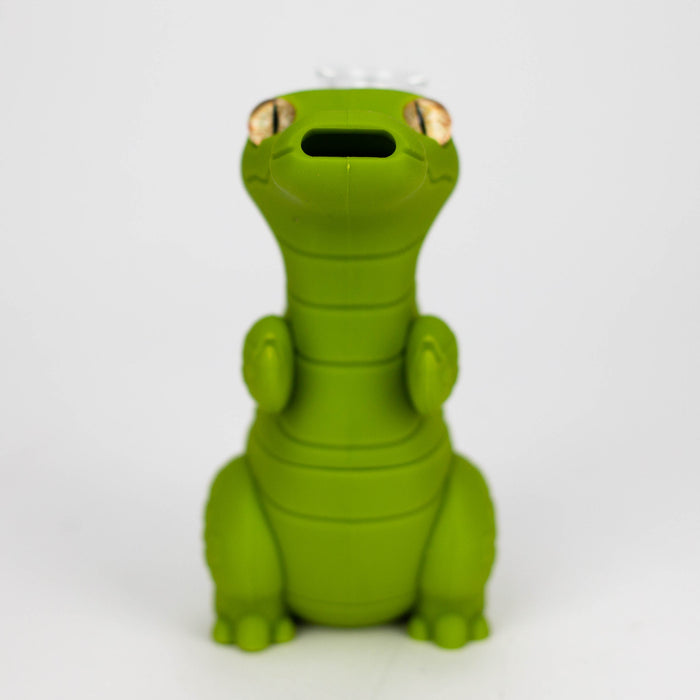 6" Crocodile water pipe-Assorted [H252] Resin · Silicone · Plastic Bong YHS Smoke