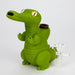 6" Crocodile water pipe-Assorted [H252] Resin · Silicone · Plastic Bong YHS Smoke