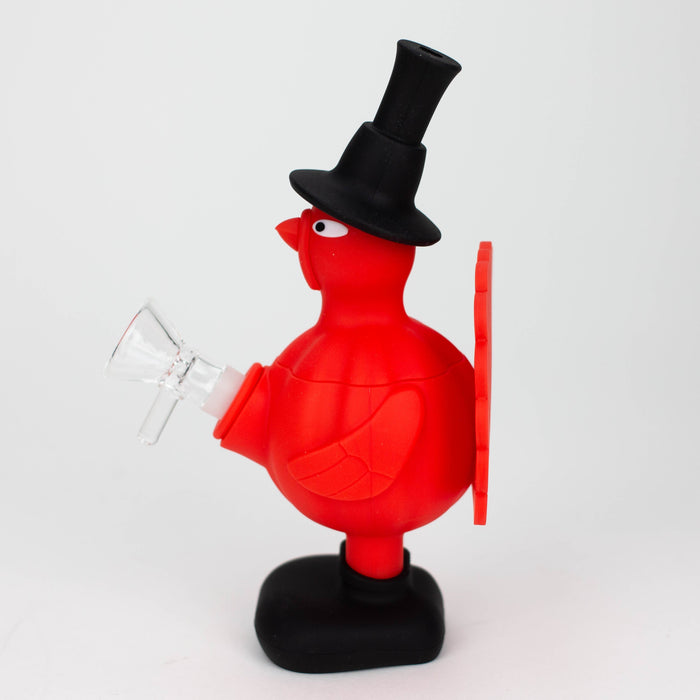 7" Turkey water pipe-Assorted [H248] Resin · Silicone · Plastic Bong YHS Smoke