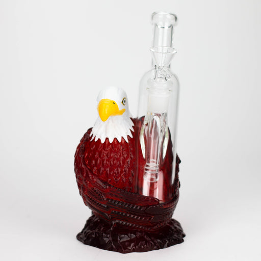 9'' Resin eagle water pipe [H242] Resin · Silicone · Plastic Bong YHS Smoke