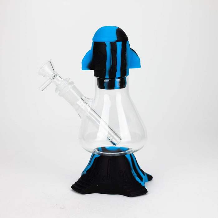 9" Rocket beaker water pipe-Assorted [H220]