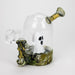6'' Ghost Rig-Assorted [H194A] Resin · Silicone Rig YHS Smoke