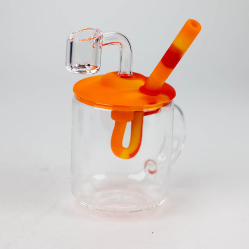 5'' Glass cup Rig-Assorted [H207] Resin · Silicone Rig YHS Smoke