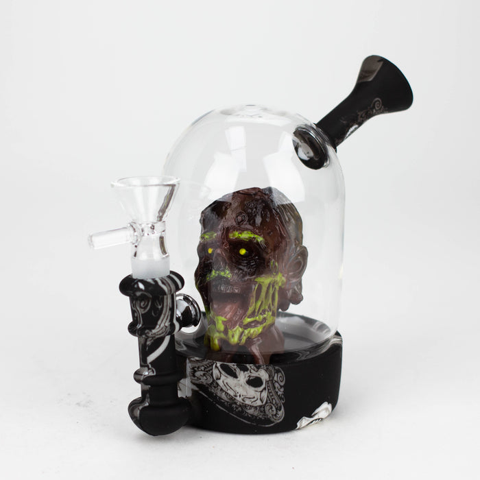 6'' Waterwheel water pipe-Clown [H194D] Resin · Silicone · Plastic Bong YHS Smoke