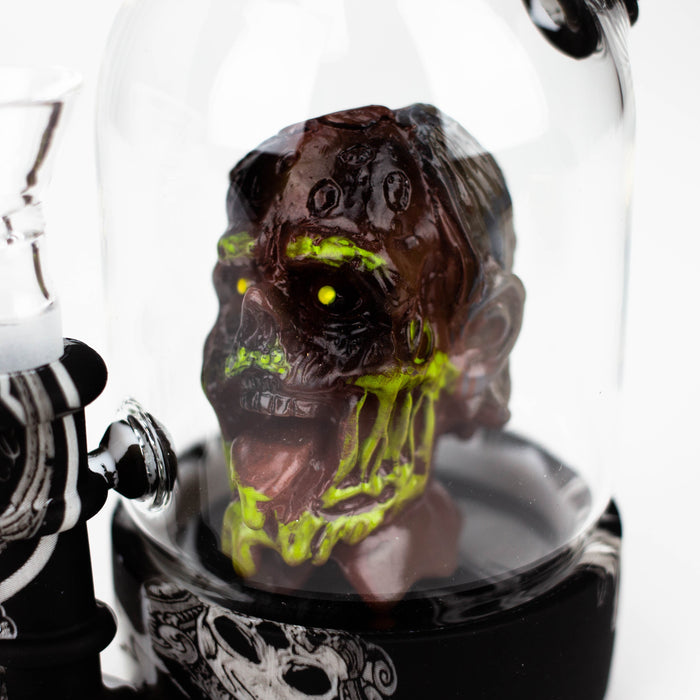 6'' Waterwheel water pipe-Clown [H194D] Resin · Silicone · Plastic Bong YHS Smoke