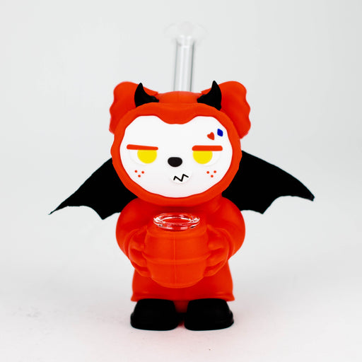 6" Devil water pipe [H309] Resin · Silicone · Plastic Bong YHS Smoke