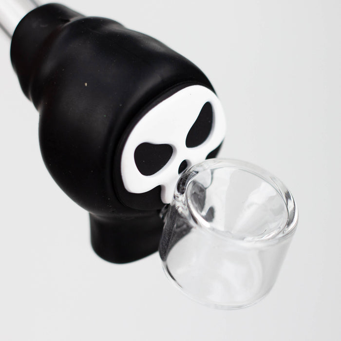 4" Skull Cap hand pipe-Assorted [H283]