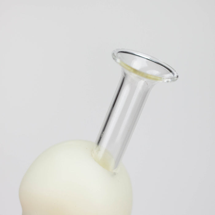 4" Alien hand pipe glow in the dark [YS-096] Silicone Pipe JJ Distribution