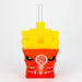 8" French fries water pipe [H343] - Assorted Resin · Silicone · Plastic Bong YHS Smoke