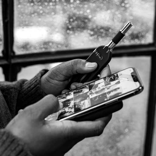 TOQi Dab Bundle: 510 Wireless Vaporizer & Quartz Coil Dab Cartridge - Ultimate Portable Wax Concentrate Vaping Kit with Qi Wireless & USB-C Charging 510 Battery TOQi