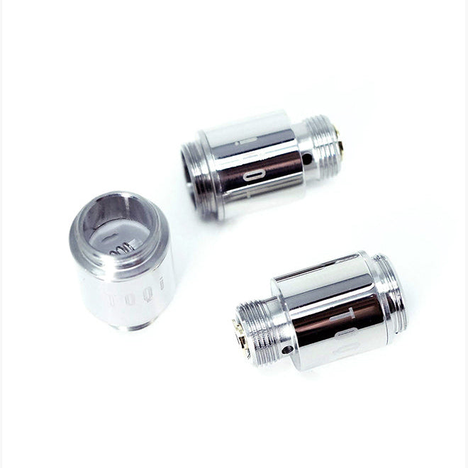 TOQi 510 Quartz Tank 3-Pack - Easy-Replace Dab Cartridge Tanks for Enhanced Wax Concentrate Vaping, Compatible with TOQi 510 Dab Cartridge Part · Accessory TOQi