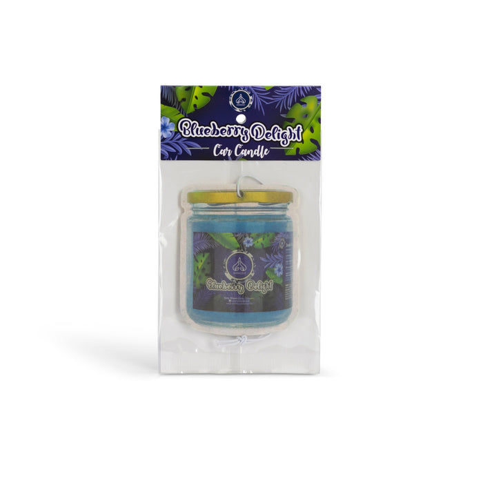 SMOKE OUT Car Candle Air Freshener Diffuser 420 Paradise BLUEBERRY DELIGHT