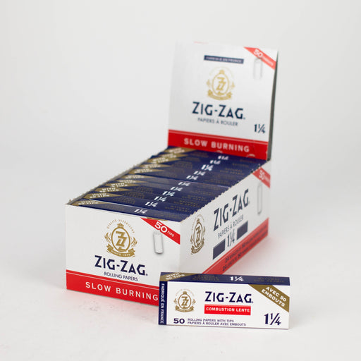 Zig Zag | White 1 1/4 Paper and Tips - 24 packs 1 - 1/4" Size ONE