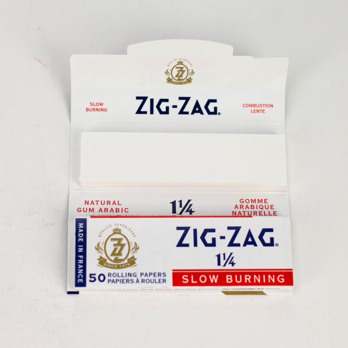 Zig Zag | White 1 1/4 Paper and Tips - 24 packs 1 - 1/4" Size ONE