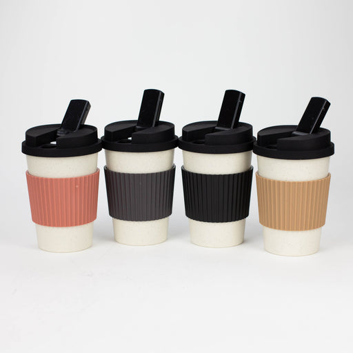 Coffee Cup Bong with ceramic bowl - Assorted [SP1061] Resin · Silicone · Plastic Bong ONE
