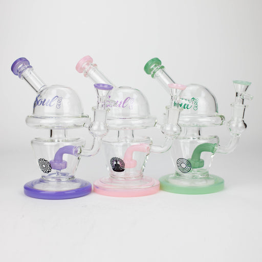 8" SOUL Glass bong [S2069] Glass Bong Canadian Distributor