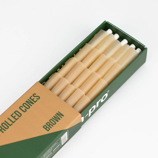 Stash-Pro | Unbleached (Brown) Pro rolled Cones Pre-rolled Cone (Display Pack) Stash-Pro