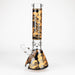 Infyniti | 14" Skull beaker 7 mm glass bong Glass Bong ONE Dark Yellow